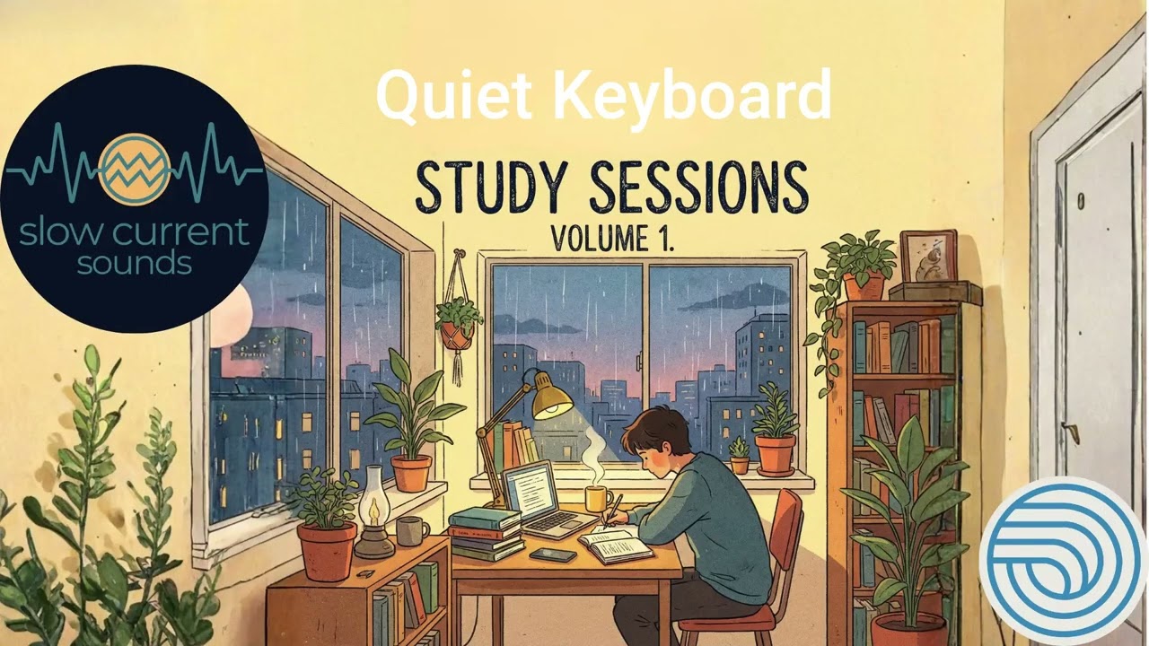 Quiet Keyboard ⌨️ | Focused Lo-Fi Music for Coding & Office Work