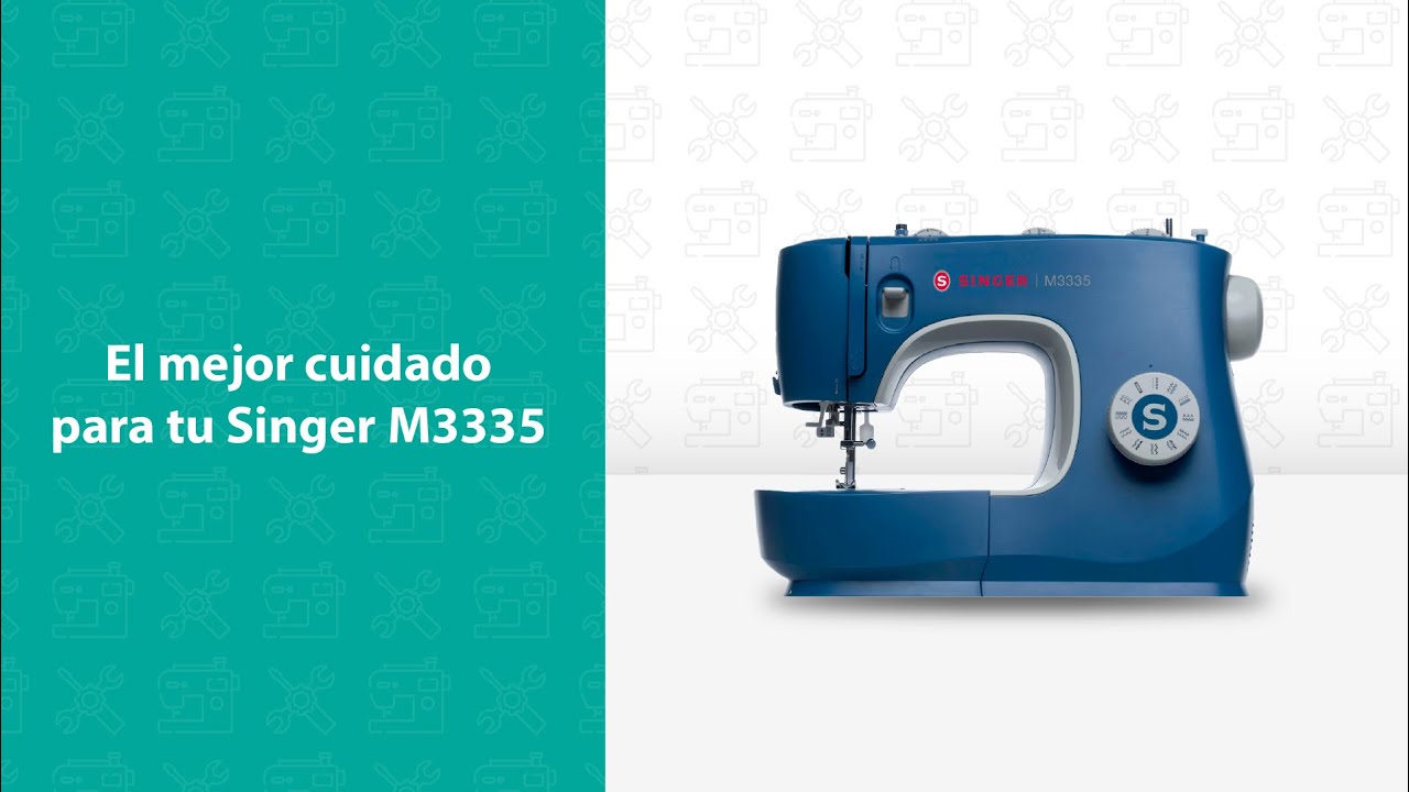 ¿Cómo limpiar y lubricar tu máquina de coser? Singer M3335