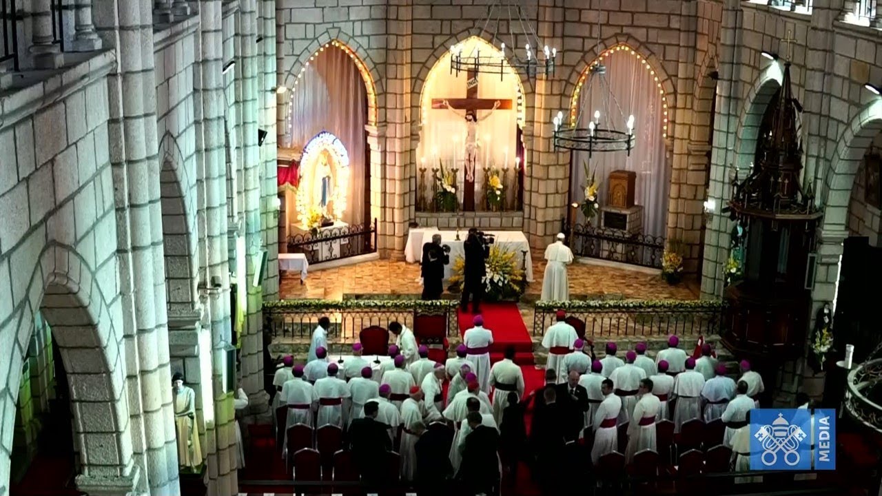 Meeting of Pope Francis with the Bishops of Madagascar 7 September 2019 HD