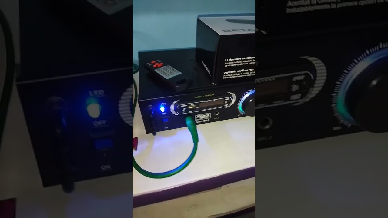 Stranger Company Ka Digital Echo Mixer EMM-6 Mini Sound Testing