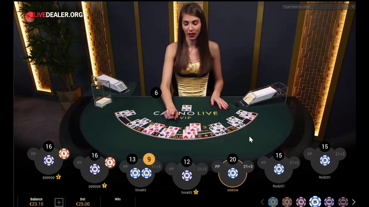 Paddy Power Betfair live blackjack