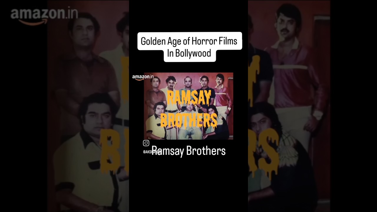 They are the masters of horror movies in Bollywood - Ramsay Brothers