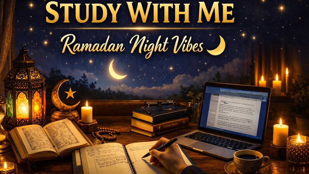 STUDY WITH ME 10 HOURS (part 2)💪🏼 | ادرس معي ١٠ ساعات