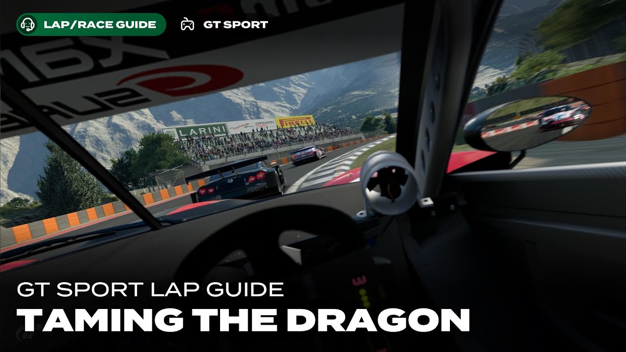 GT Sport Lap Guide: Dragon Trail in Gr2 Daily Race B