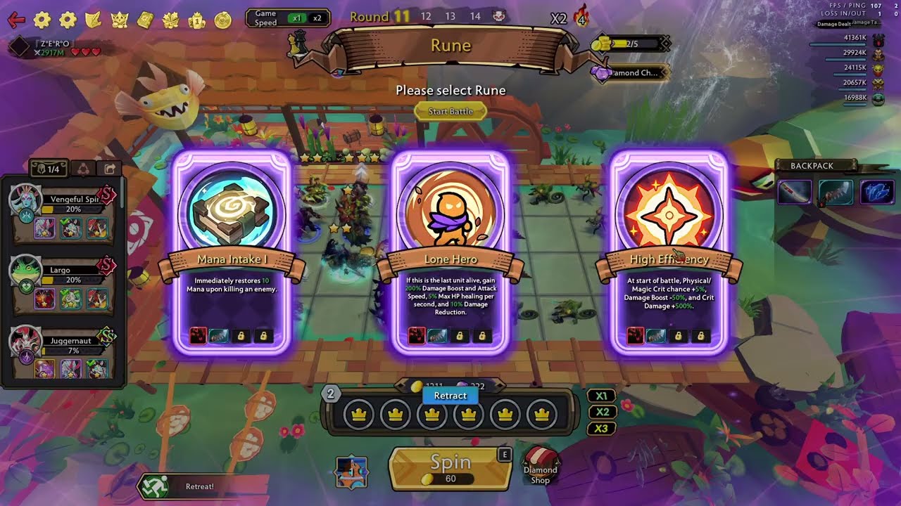 Dota 2 Arcade : Dota Spin (Fisherman`s Wharf) how far can you go? (X2-4)