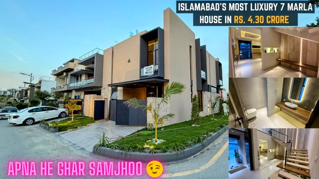 7 Marla (30'x60') The Best Corner House For Sale in Sector B-17 Islamabad