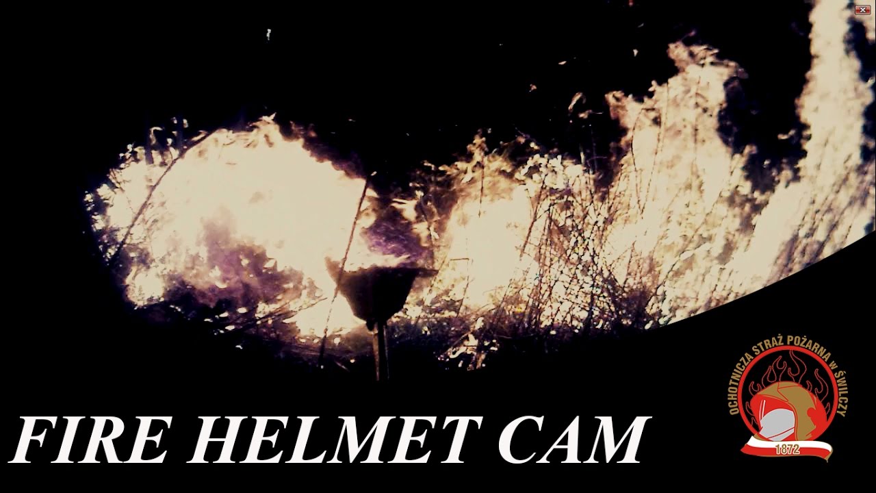 Fire Helmet Cam: Nocny pożar traw - 1.04.2017 - OSP Świlcza