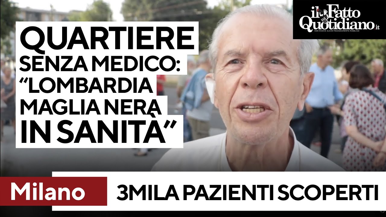 Tremila cittadini senza il medico di base, le difficoltà del quartiere Forlanini di Milano