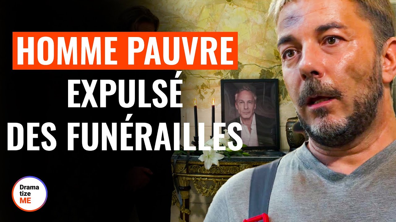 Homme Pauvre Expulsé Des Funérailles | 