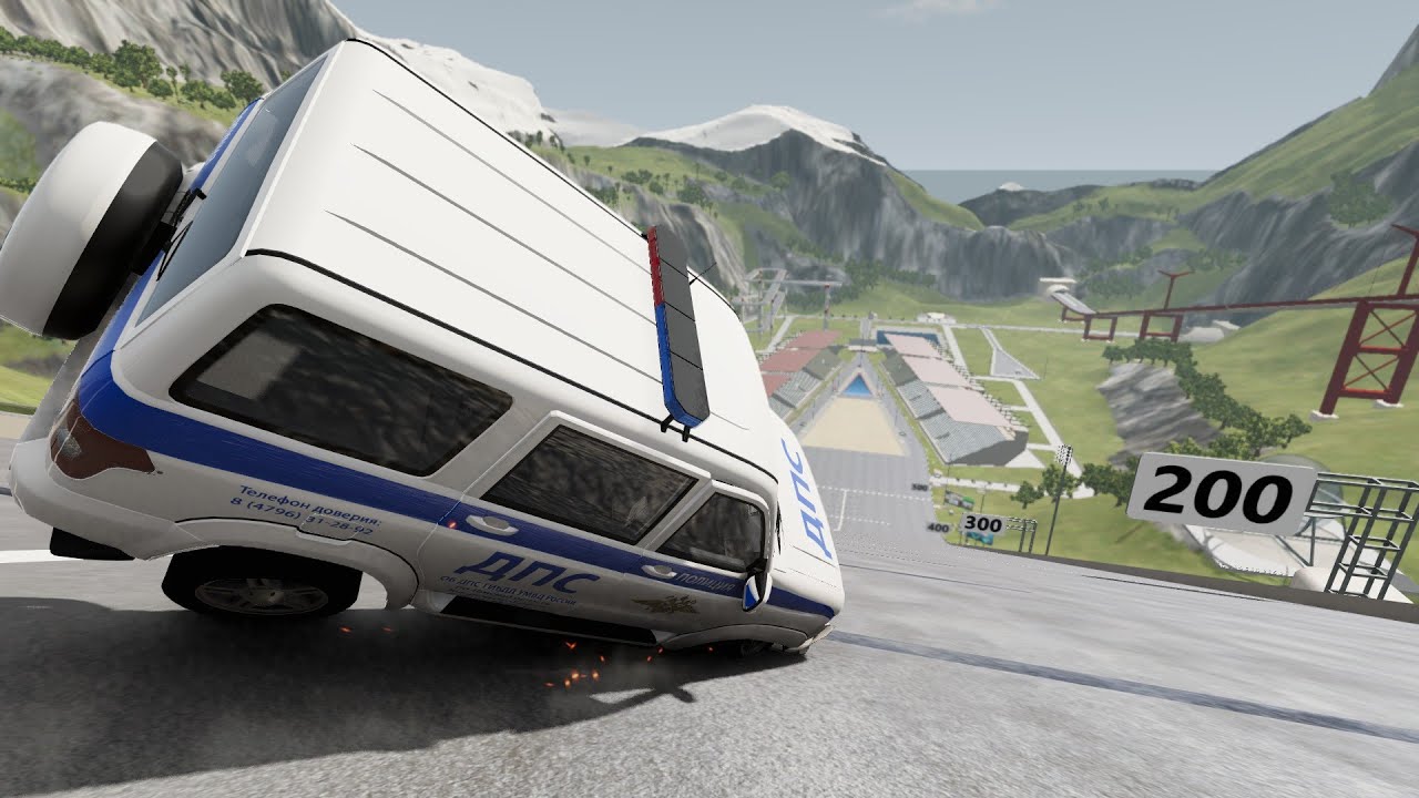 Очень классный спуск в BeamNg Drive #beamngdrive