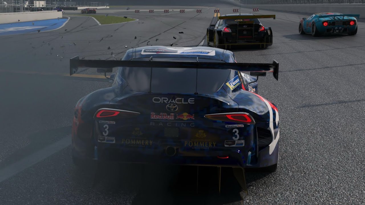 Koing GP sæson 7, Løb1. Daytona 32 omgang. WALL OF SHAME