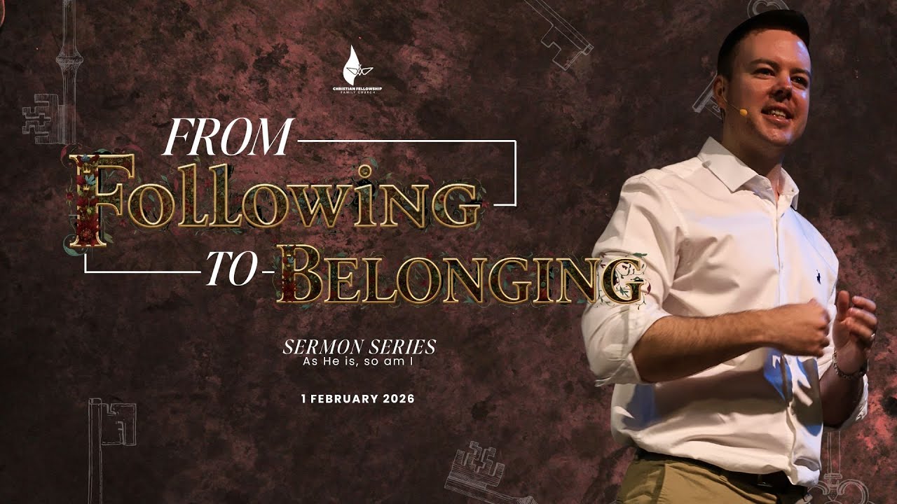 From Following To Belonging | Ps Ché Williams