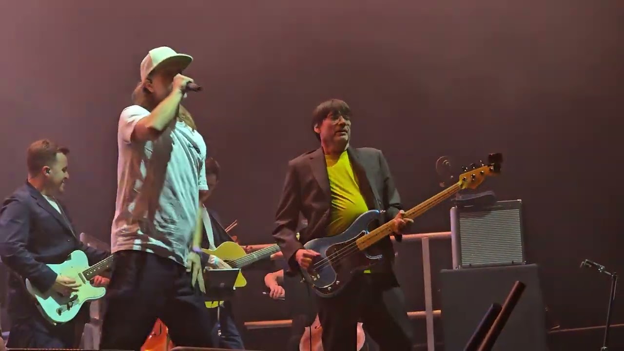 Alex James' Britpop Classical covering Place your Hands by Reef featuring Gary Stringer