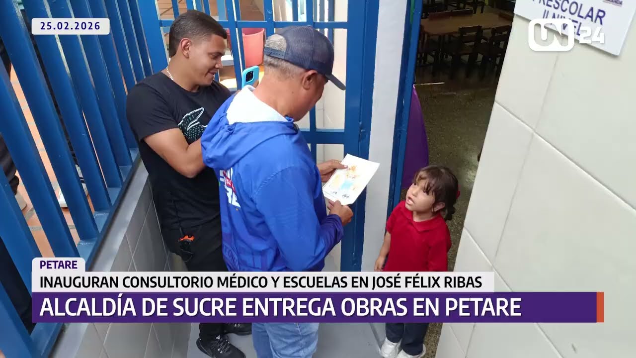 Alcaldía de Sucre entrega obras en Petare