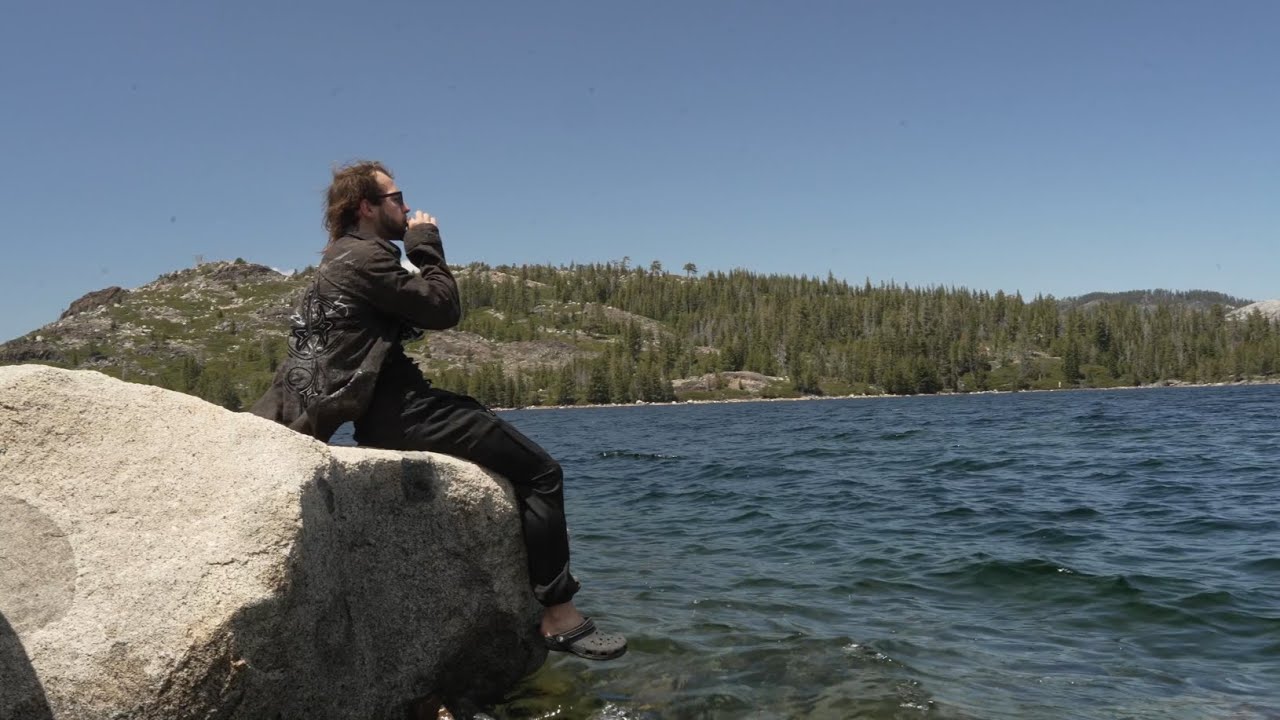 Smoke Sesh at a Mountain Lake