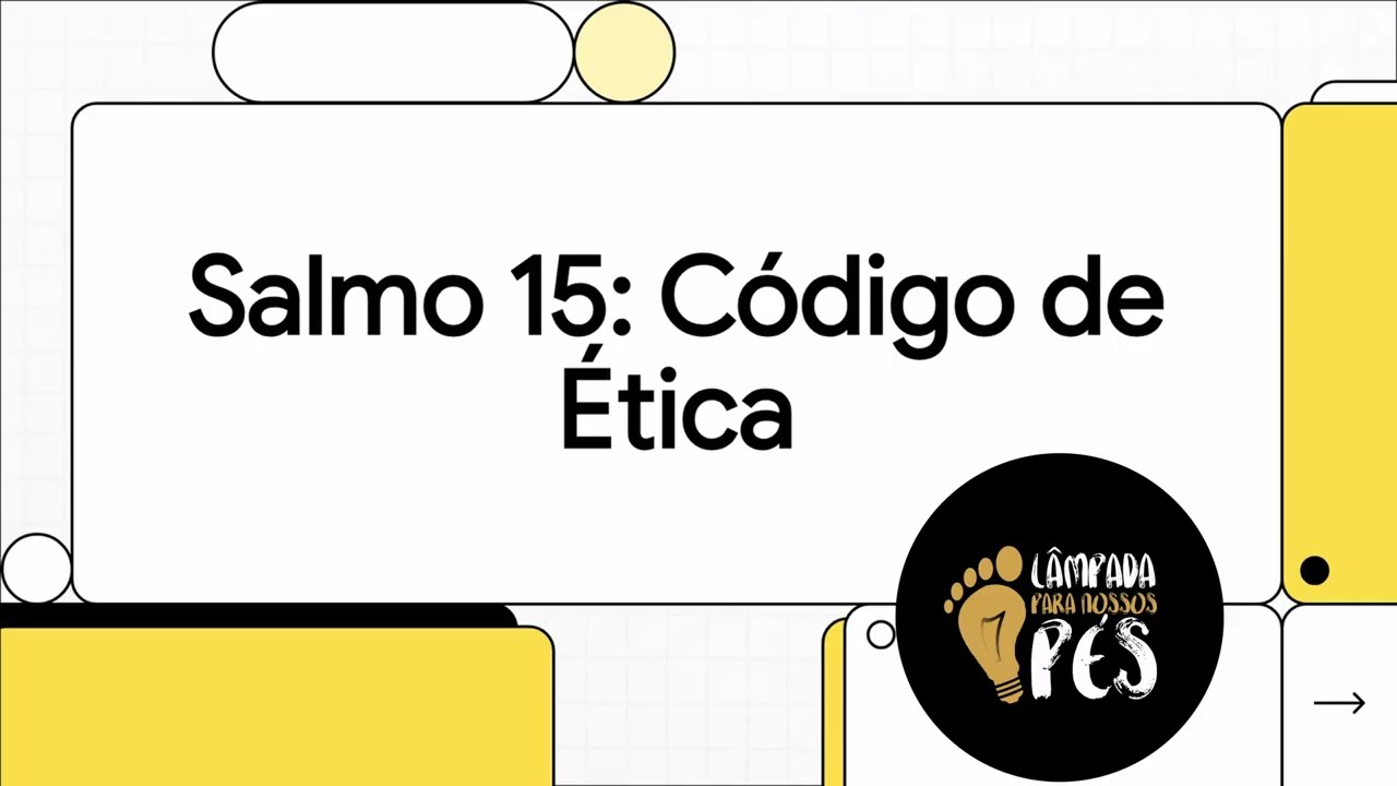 Salmo 15 - VOCÊ SUPORTARIA O FOGO? O Segredo de Quem Permanece em Deus