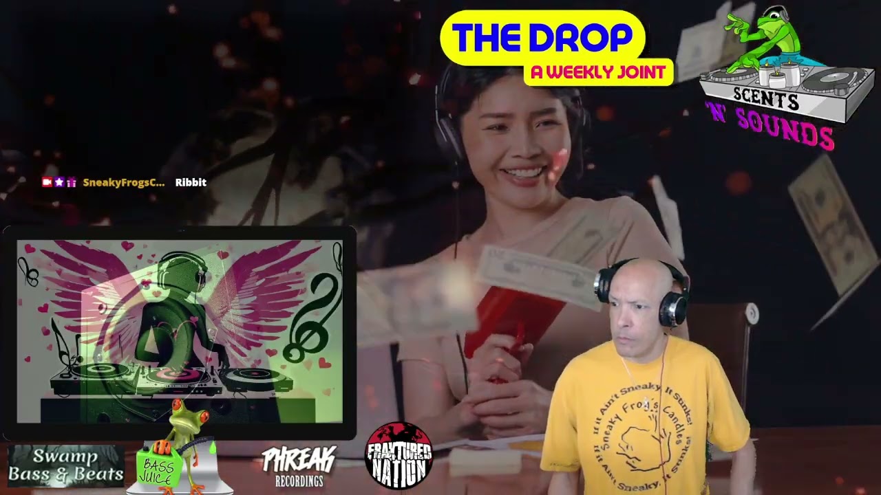 Break Beats -- Sneaky Frog's Candles Live Breakbeats Stream on The DROP Saturday - February 14, 2026