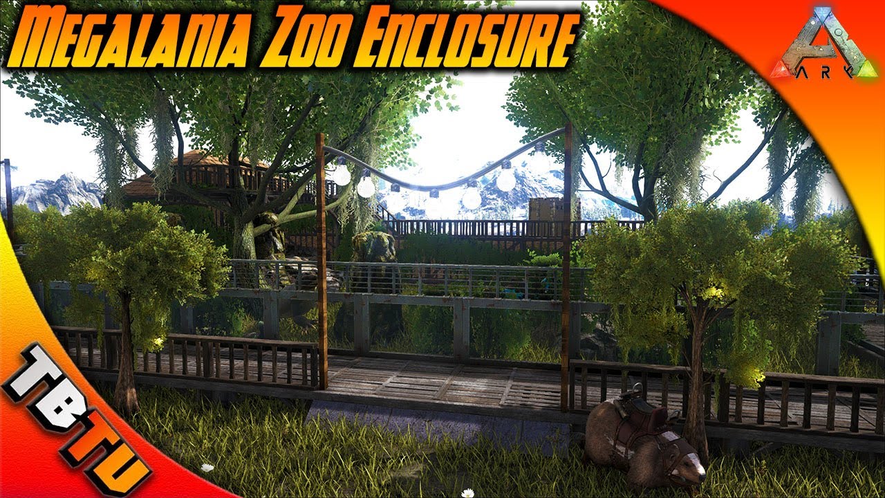 Ark: Survival Evolved Mutation Zoo E7 - MUTATED MEGALANIA ZOO ENCLOSURE! MEGALANIA COLOR MUTATIONS
