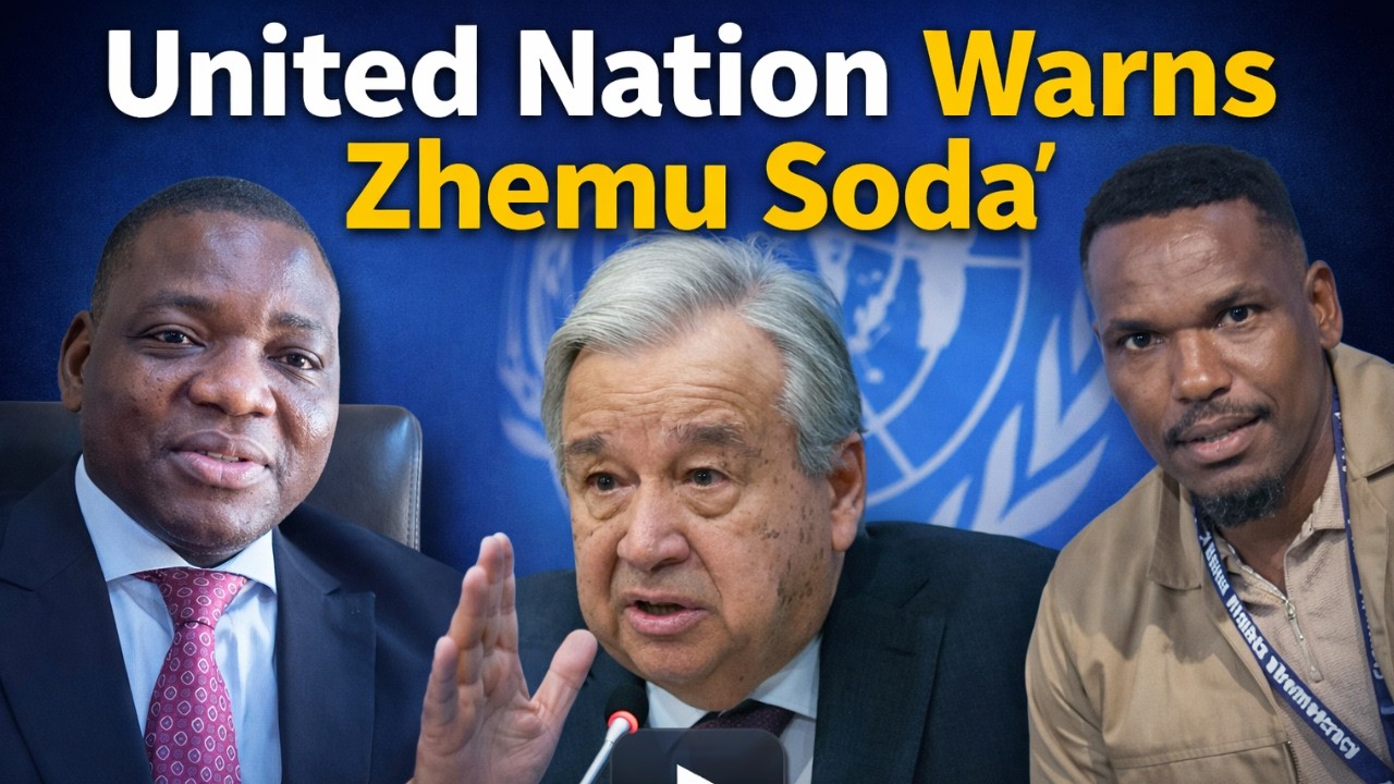 Breaking😮United Nation Warns Zimbabwe Minister, Zhemu Soda Over Threatening Blessed Mhlanga