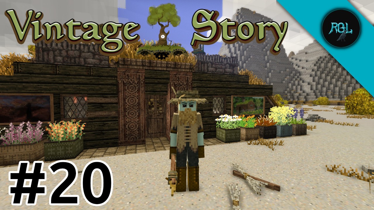 Vintage Story From Caverns to Castles: The Birth of a Dwarven Realm - [EP20] | Longplay With Mods