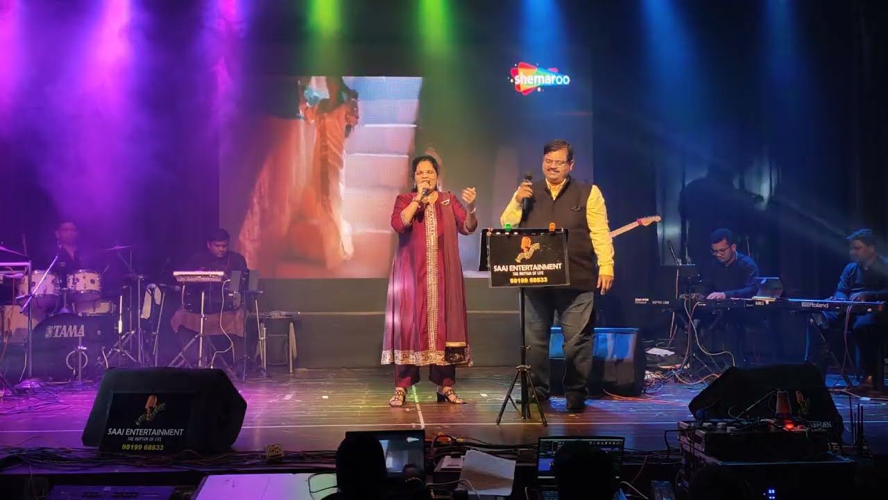Tu Mujhe Qubool- Sakshi ji & Milind ji SAAJ GROUP PRESENTS AMITABH BACCHAN SPECIAL SONGS LIVE SHOW