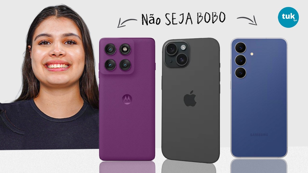 ESQUEÇA OS NOVOS! 3 celulares que estão bom de COMPRAR! em 2026