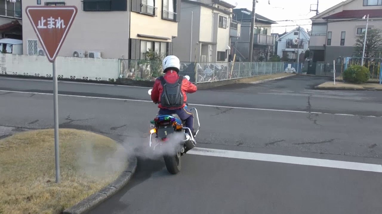 教習所　二輪検定一発合格への道　法規走行