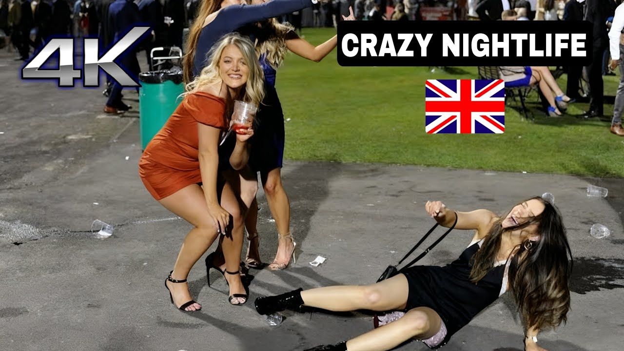 Manchester Nightlife 2026 4k : Crazy Party Streets After 3 AM