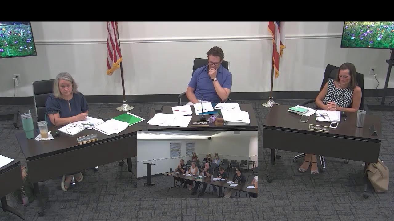 Board of Trustees Regular Meeting - August 12, 2025