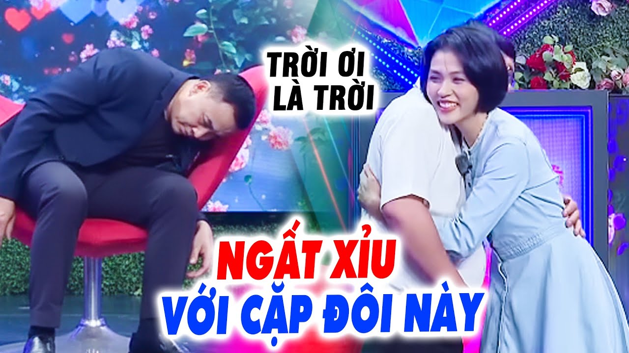 Cặp đôi NÁO LOẠN SÂN KHẤU ông mai ngất xỉu ngay tại chỗ không dám nói gì thêm - Hẹn Hò Quyền Linh