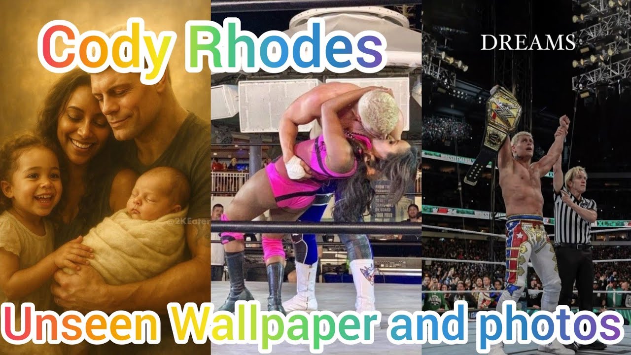 Cody Rhodes Unseen Wallpaper and photos 