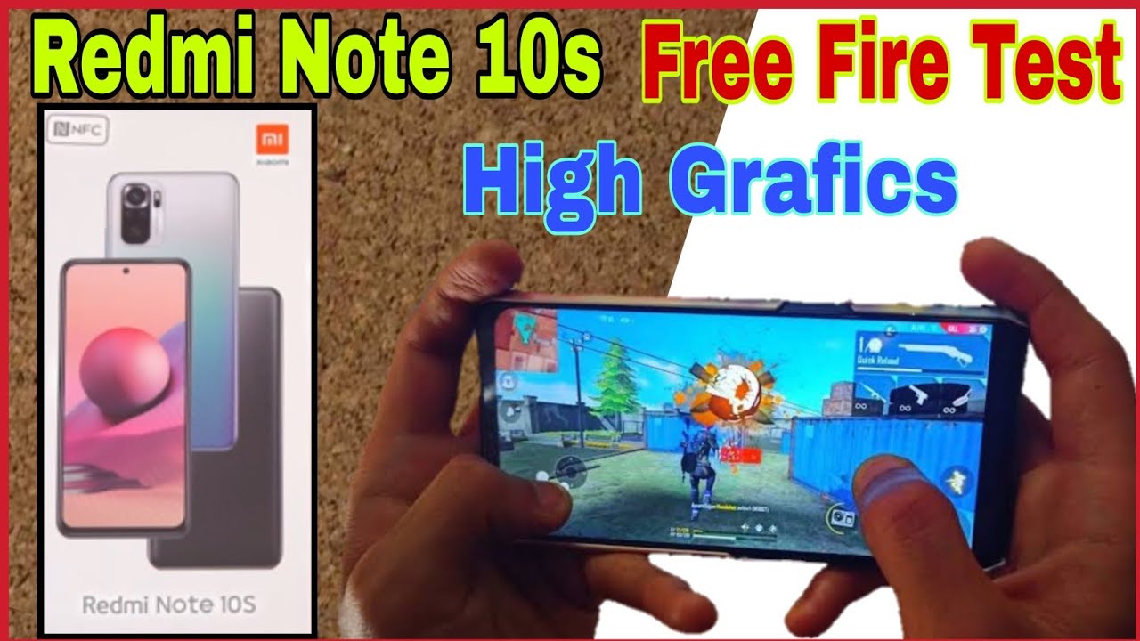Redmi Note 10s Free Fire gameplay Test | Redmi Note 10s High Grafics Free Fire Test