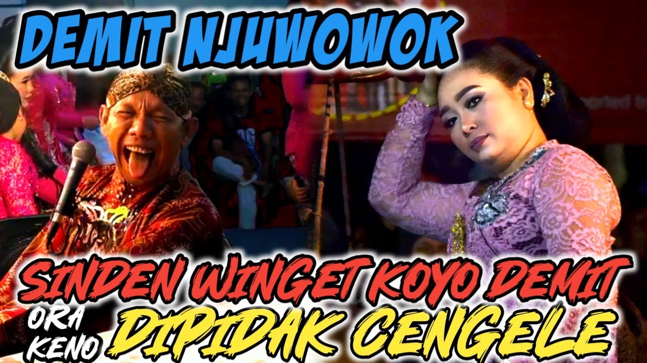 Sinden wingit koyo demit⚜️Limbukan lucu ki seno nugroho karo tatin #dalangseno #tatintitot