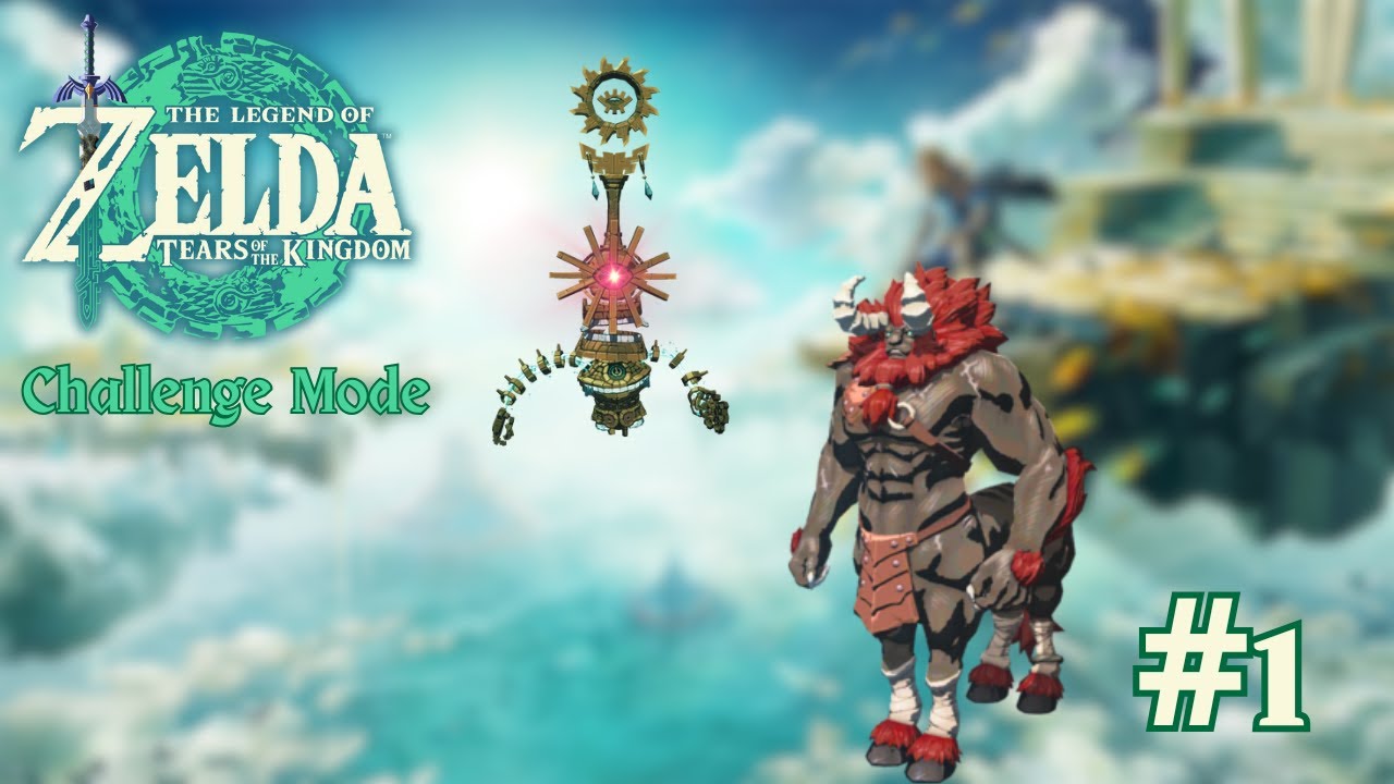 VOD - Le début de l'enfer - Zelda TOTK Challenge Mode #1
