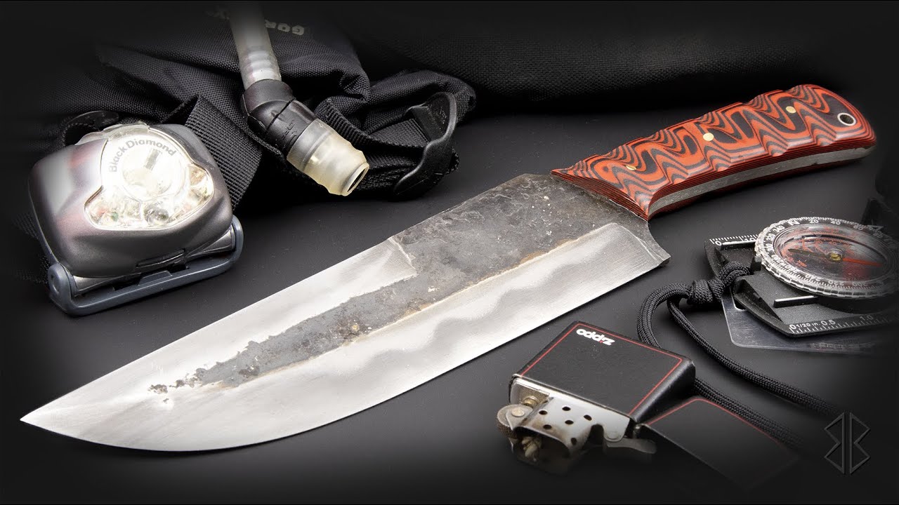Making a Survival Knife | Knife making