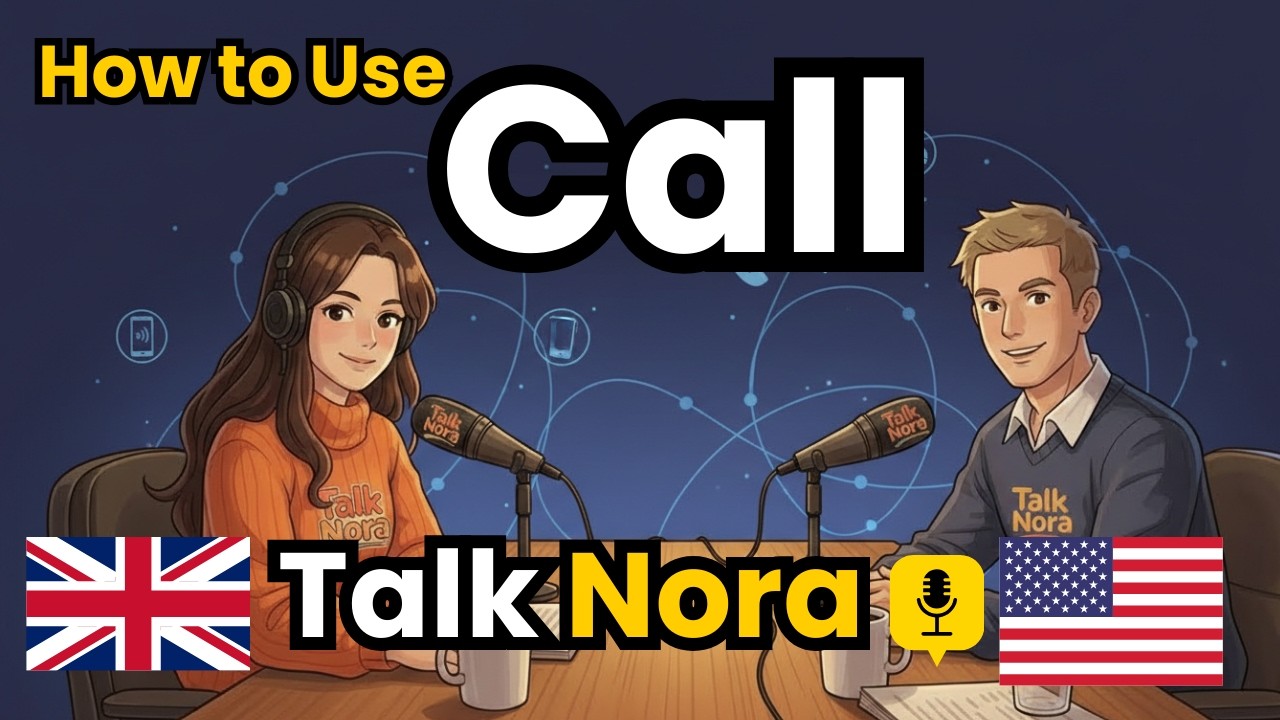 How to Use “Call” in English | English Conversation Practice