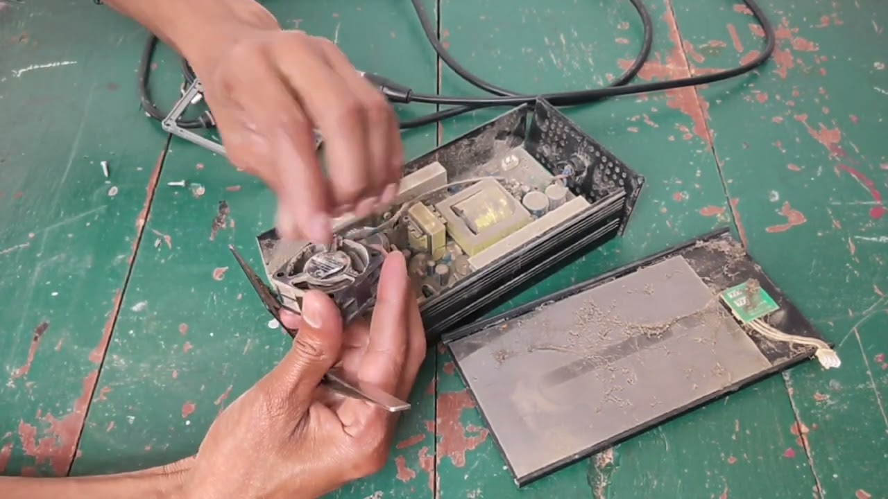 e-bike battery charger fan not working || e- bike battery charger repair at home