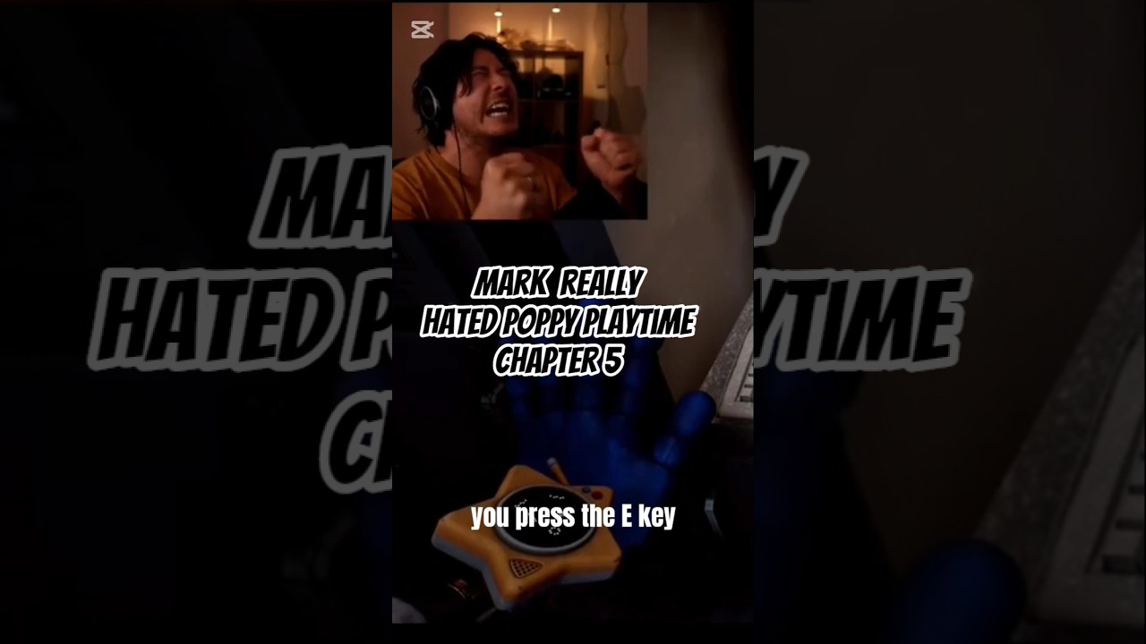 Markiplier Poppy Playtime chapter 5 You Press The E Key #poppyplaytime #markplier