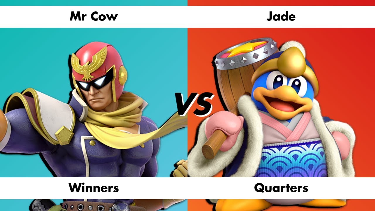Jade (King Dedede) Vs Mr Cow (Captain Falcon) - Winners Quarter-Finals - I Teched That #12