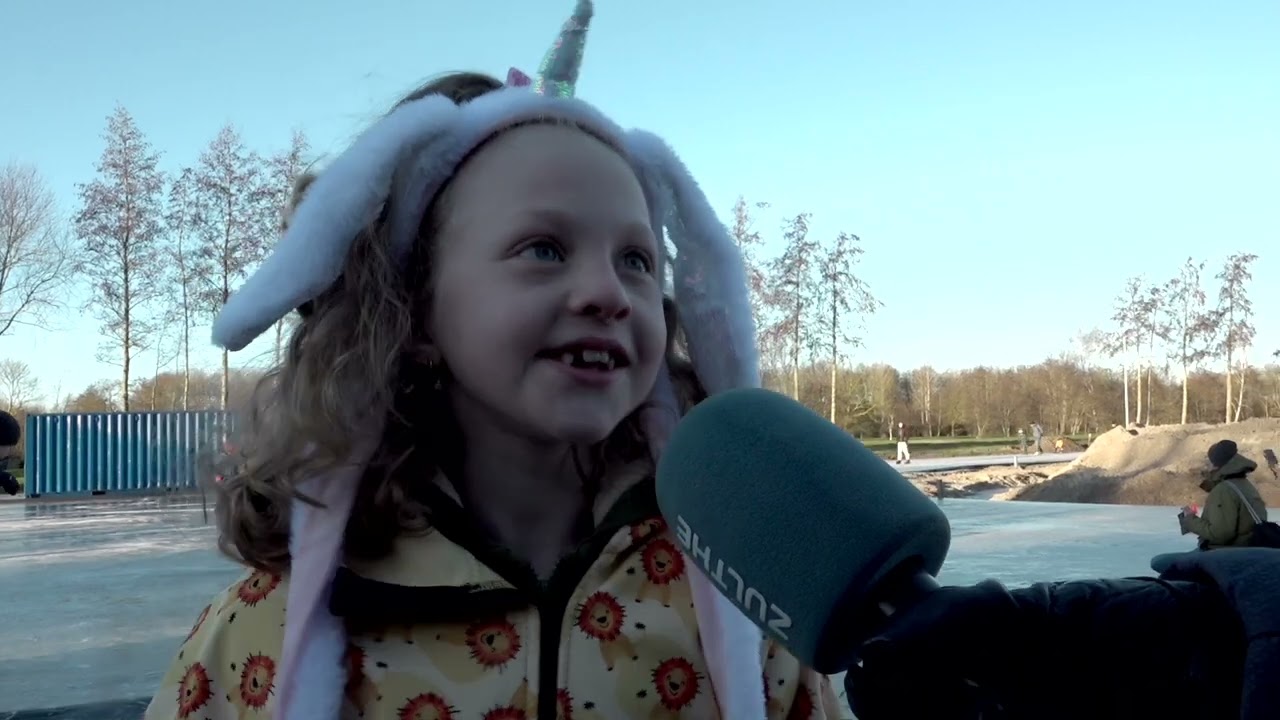 Nieuwe ijsbaan in Tolbert