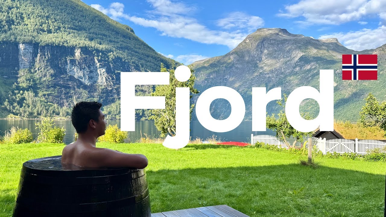 Купание в норвежских фьордах