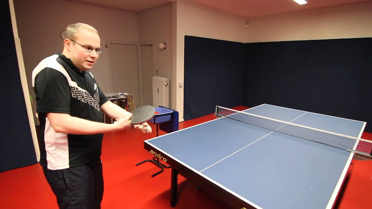 Sådan spiller du mod en blokeringsspiller i bordtennis