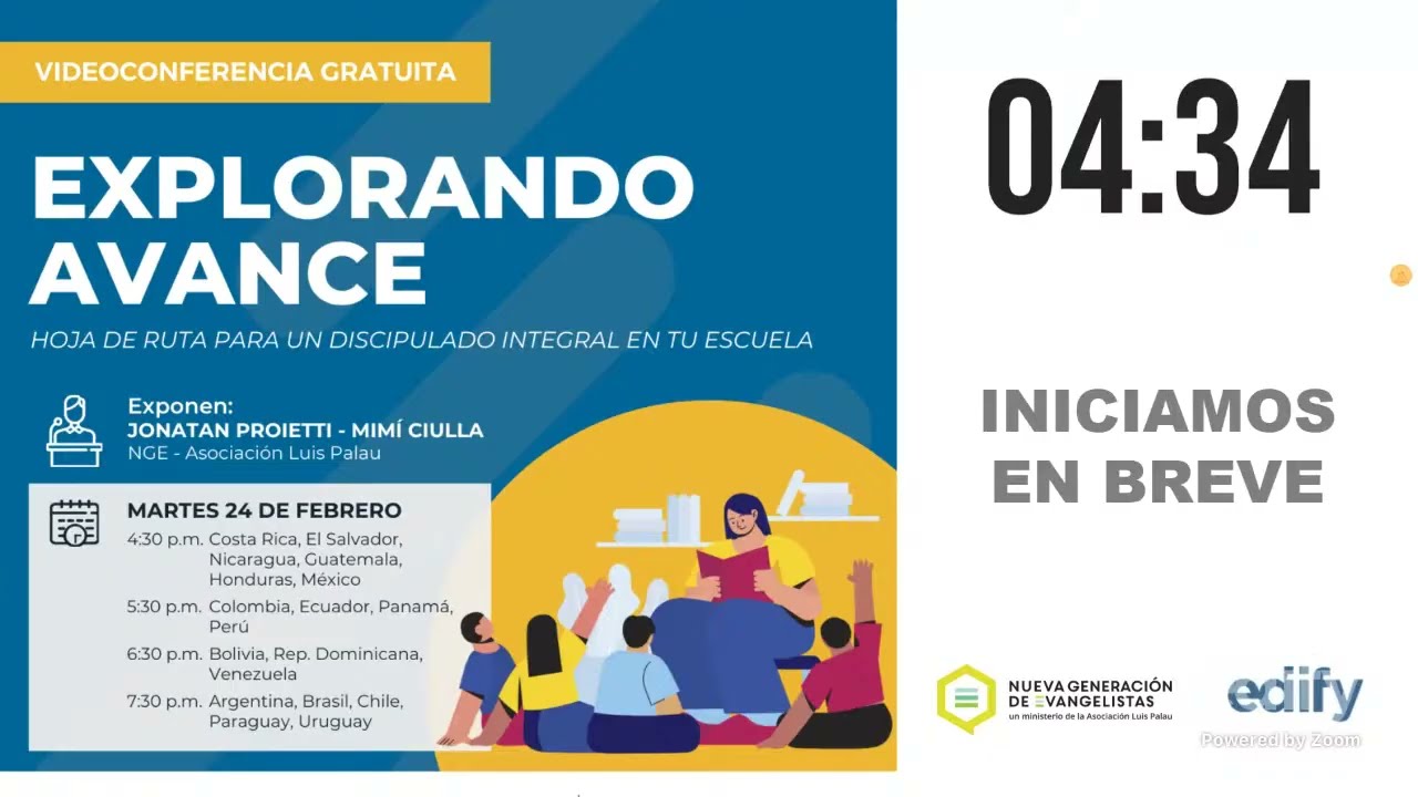 Edify Latam | Explorando Avance: Hoja de Ruta para un Discipulado Integral en tu Escuela