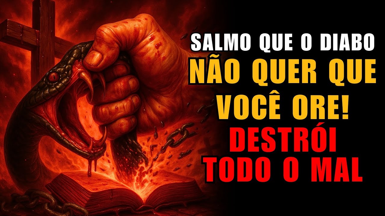 🔴SALMO QUE DEVOLVE TODO MAL PARA QUEM TE MANDOU | O INFERNO NÃO QUER QUE VOCÊ OUÇA! DESTRÓI BRUXARIA
