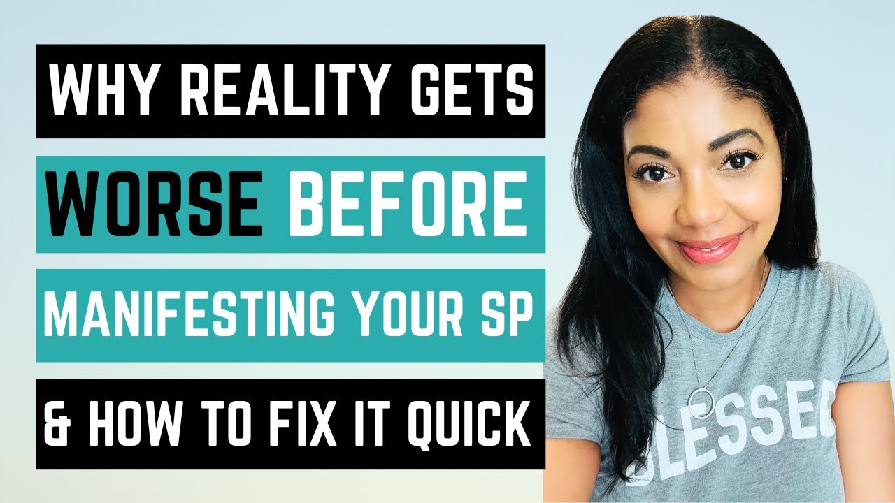 Why The 3D Reality Gets Worse Before You Manifest Your Specific Person / & The Secret To Fix It