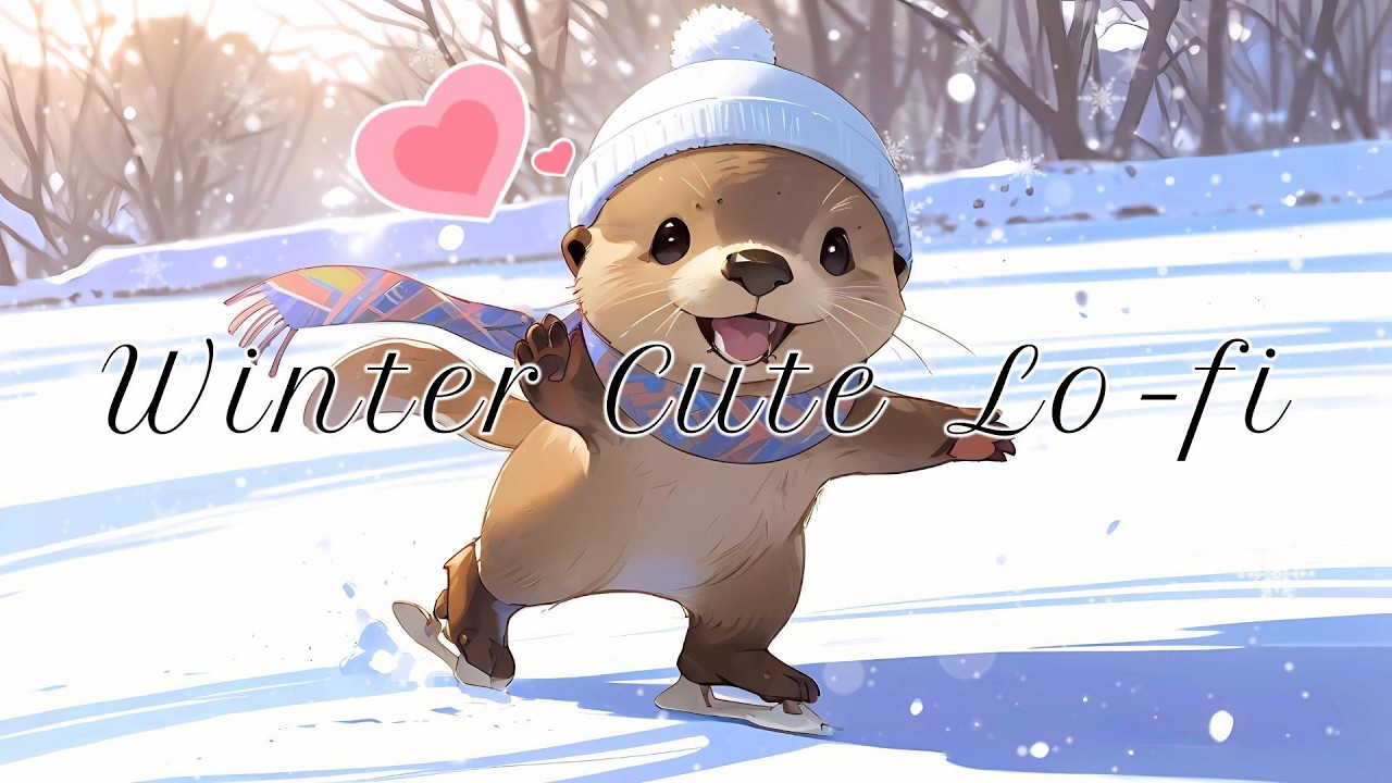 Cozy Winter Lofi❄️Cute Relaxation Beats to Chill