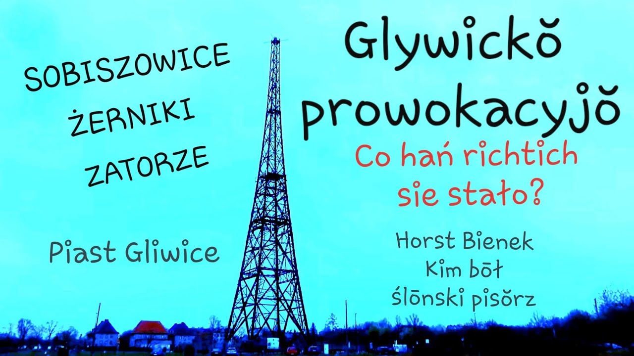SOBISZOWICE, ŻERNIKI, ZATORZE - (GLIWICE 4/8) glywickŏ prowokacyjŏ. H. Bienek. Rajzy G. Ślōnsk #91