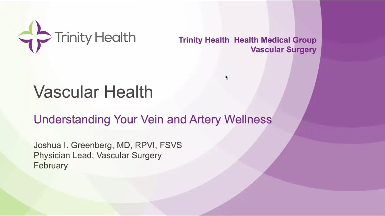 Vascular Health: Understanding Your Vein and Artery Wellness | Wednesday Wellness