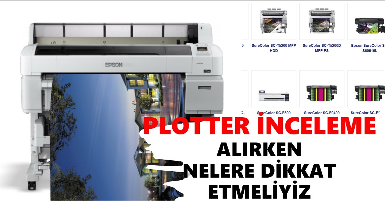 PLOTTER İNCELEME NELERE DİKKAT ETMELİYİZ