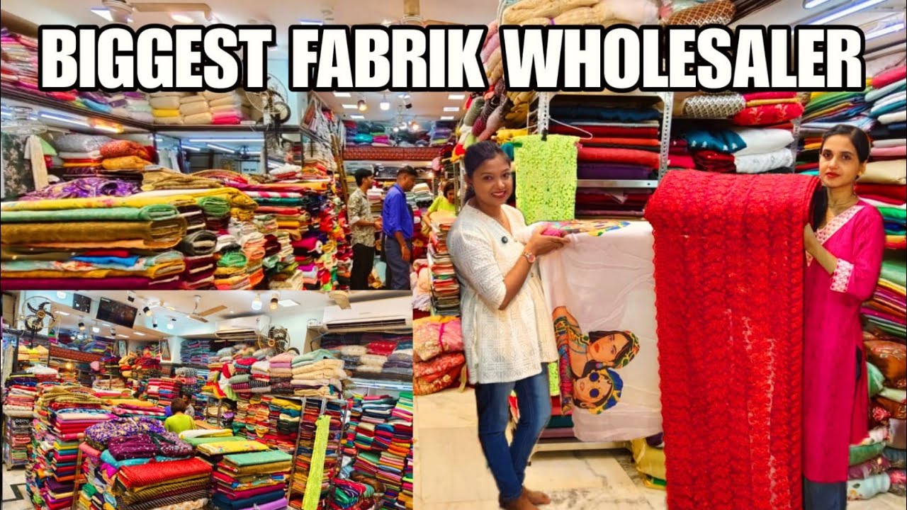 Kolkata Barabazar Fabrics Market | Fabrics Wholesale Market In Kolkata |All Types Fabrics Collection